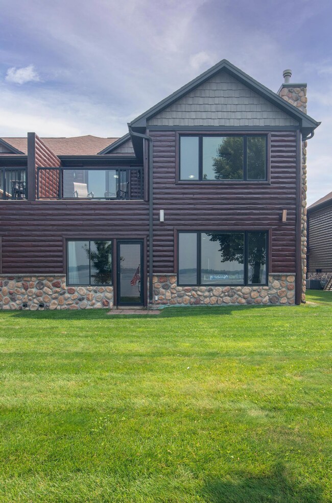 Lake side of the townhouse