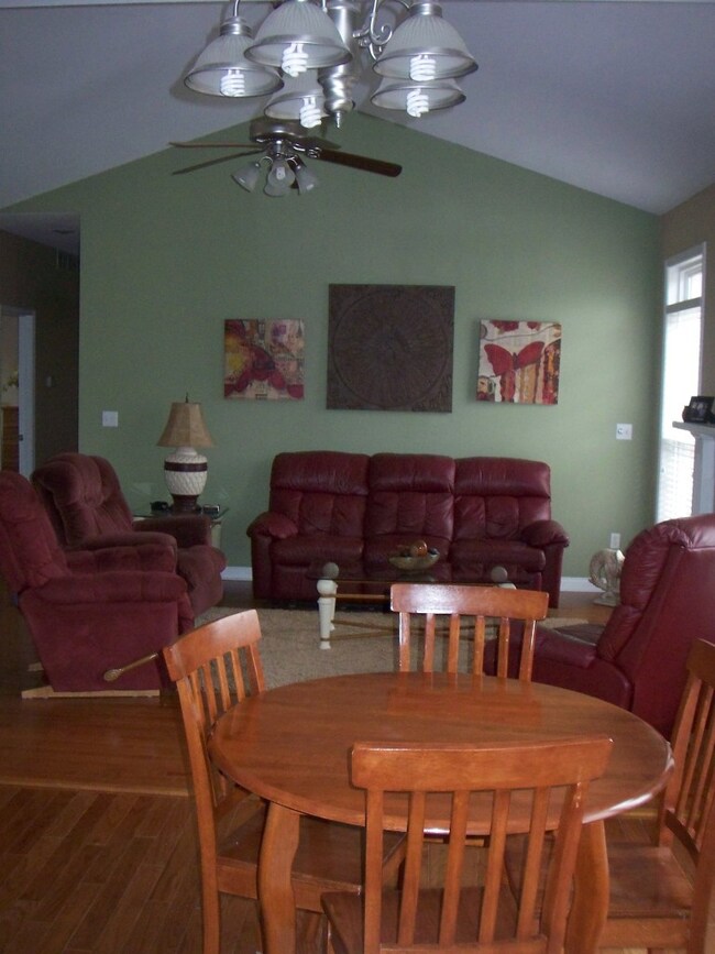 Living Room View from Breakfast area