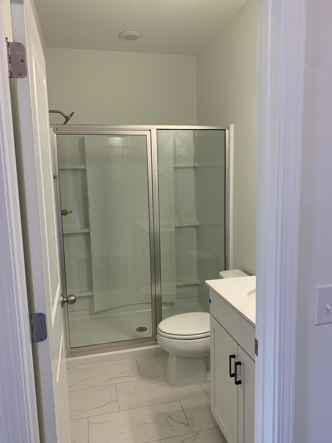 Recess included secondary shower