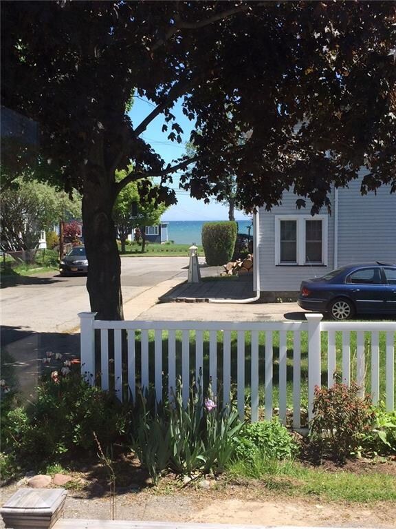 View of Lake Ontario from the front step (a past S