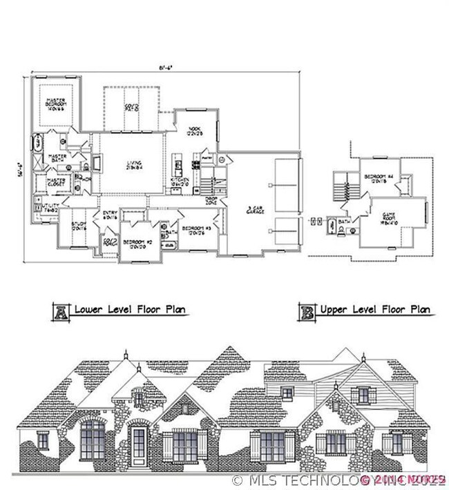 Artist rendering and floor plan for this beautiful