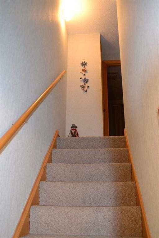 Staircase to Second Floor Bedrooms