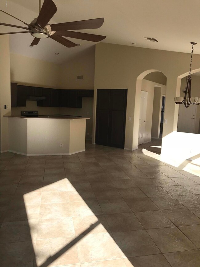 family room/ kitchen