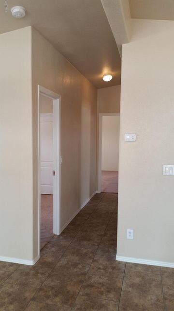 Looking from Living Room down Hallway