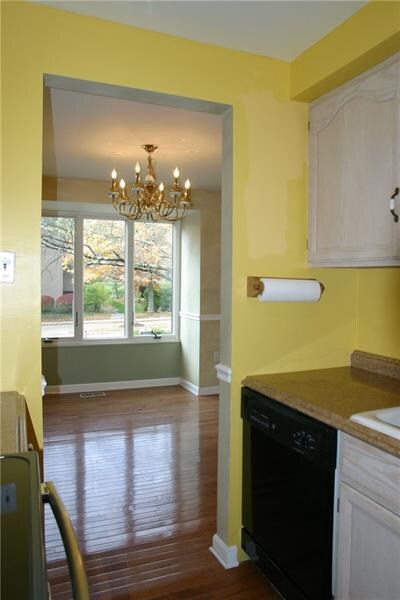 A charming view... looking from the Kitchen to the