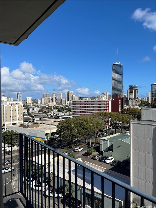 Convention Center & Diamond Head view