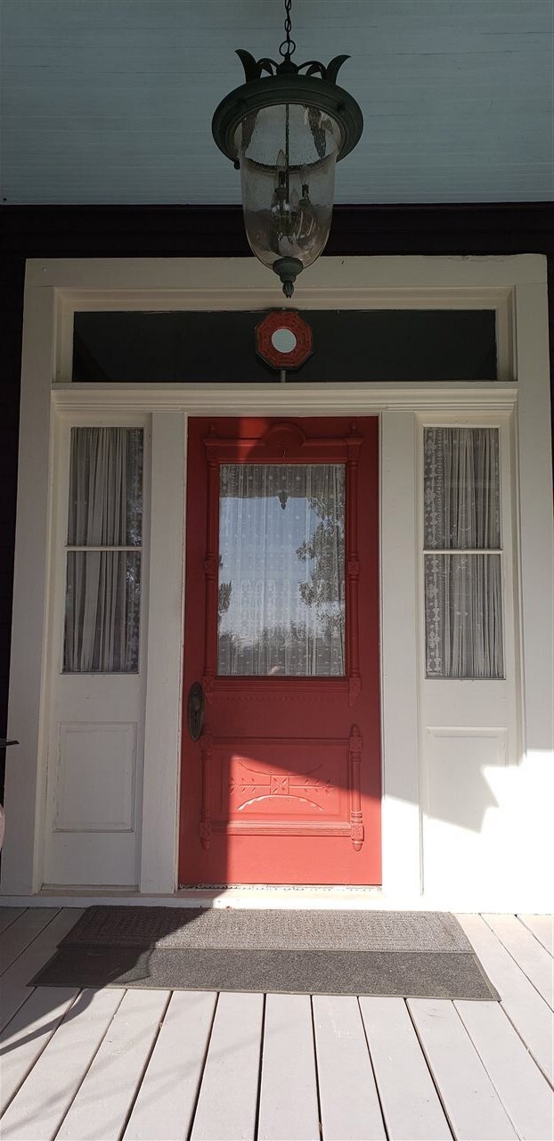 FRONT DOOR FACES BEECH ST.