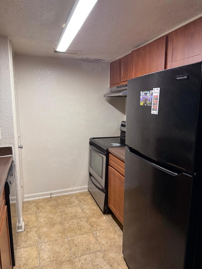 This efficient galley kitchen features easy access