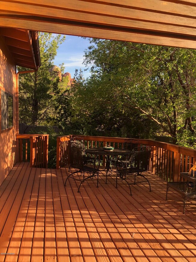 Main Home Shaded Deck View