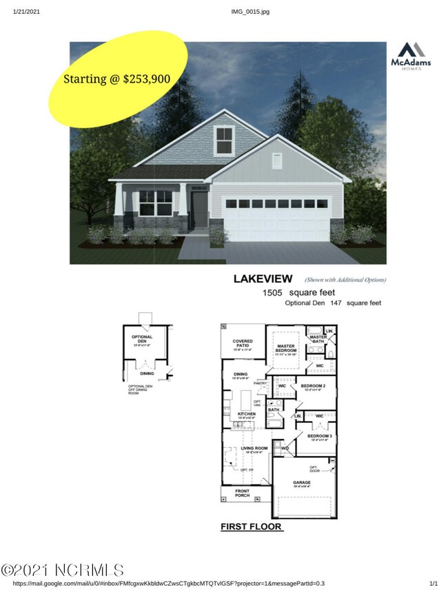 Lakeview Floorplan