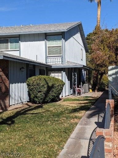 Sidewalk to the unit