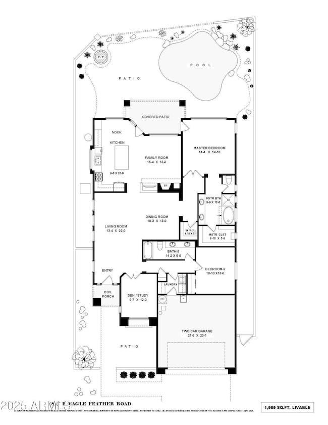 6827 East Eagle Feather Road - Floor Pla