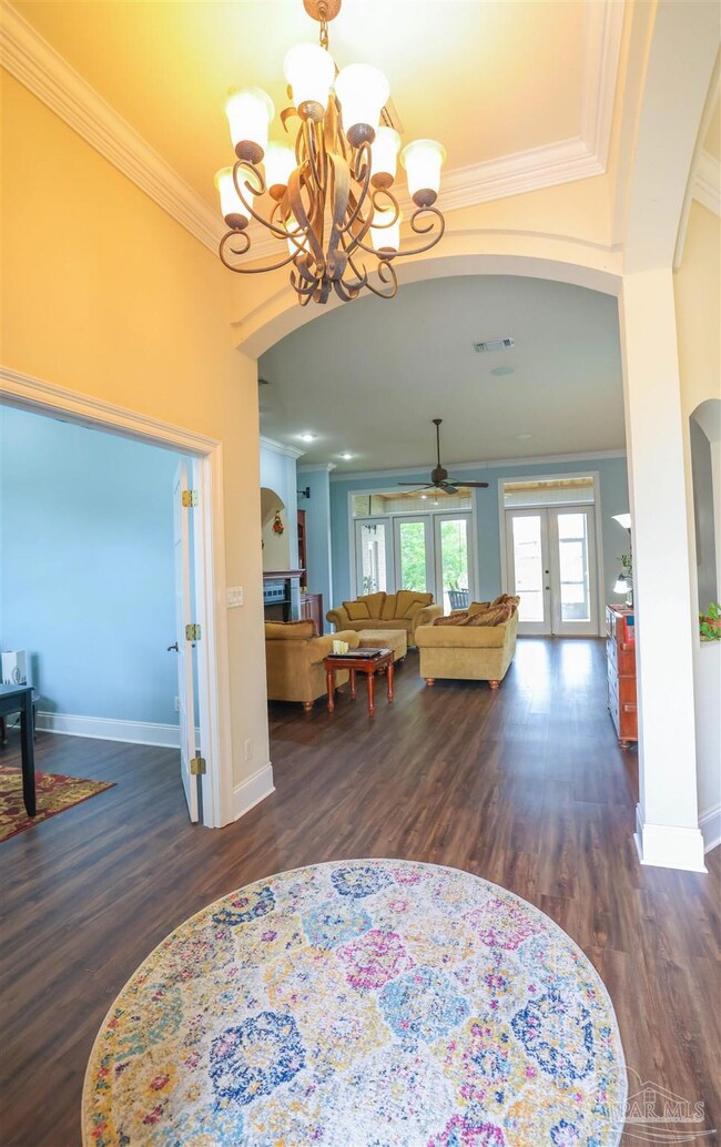 looking toward family room (OFFICE L, DINING R)