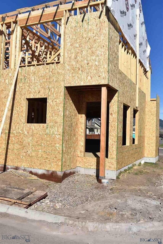 Back Patio as you entry garage.