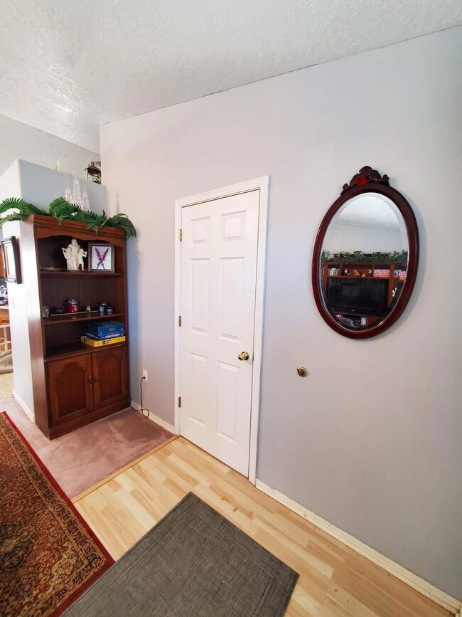 Front entryway and coat closet