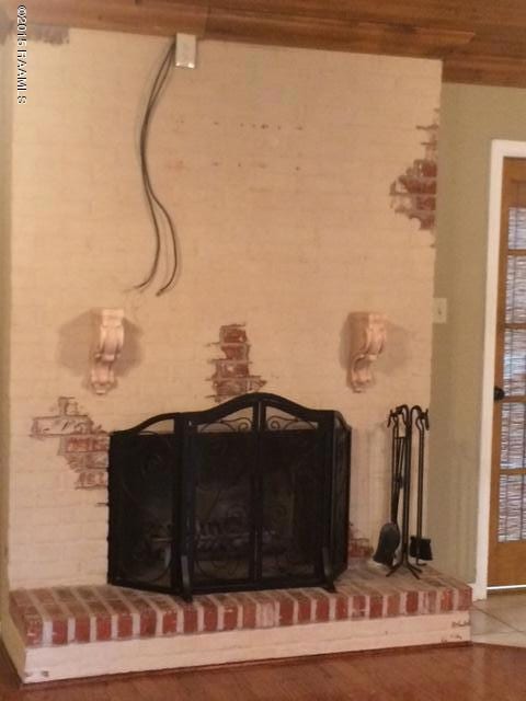 Old World Fireplace