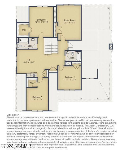 Lot 44 RB (808 Dupont)- Second Floor Ele