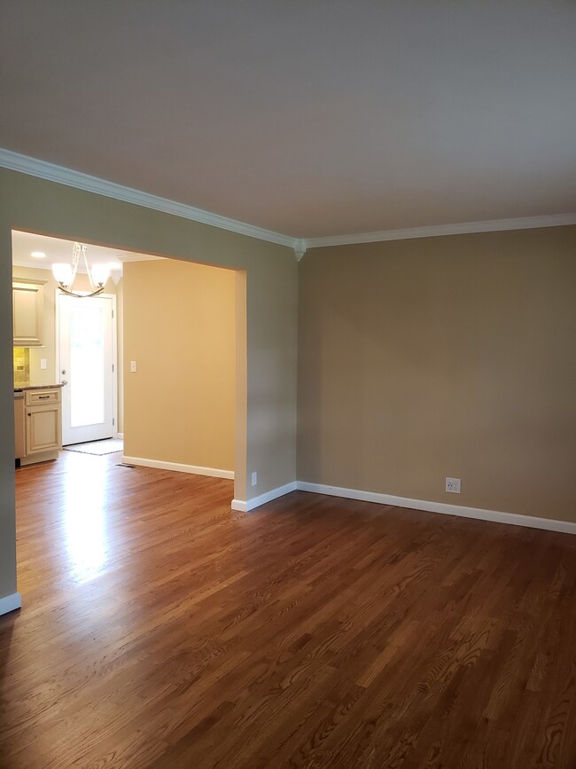 Home has the most beautiful wood floors in main part of home.  Recently refinished.  Open concept developed throughout living area of home