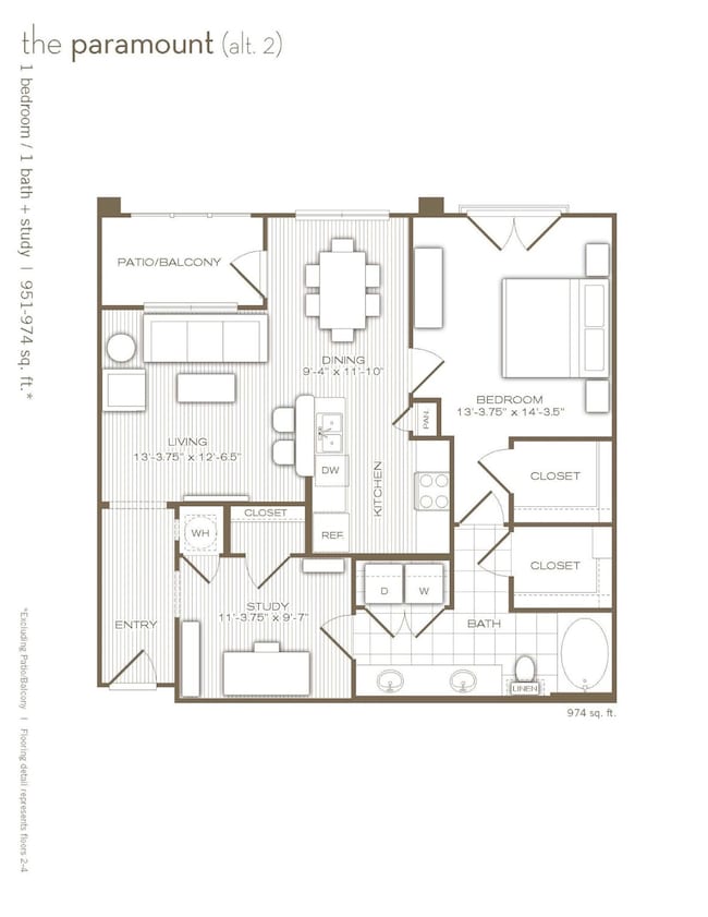 Great 1/study plan with lots of storage..study cou