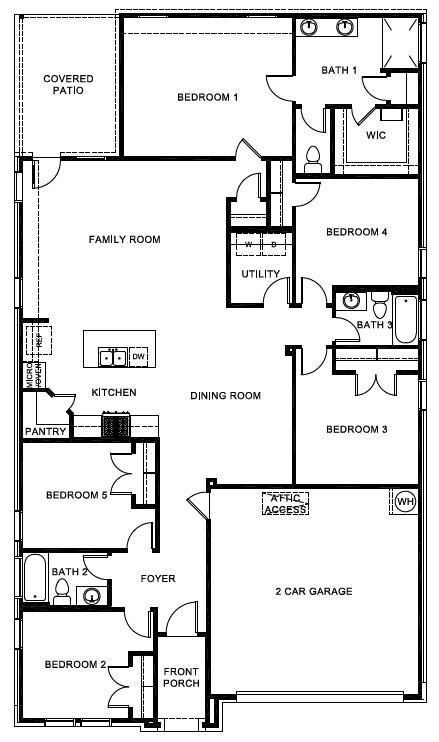 D.R. Horton's Lark floorplan