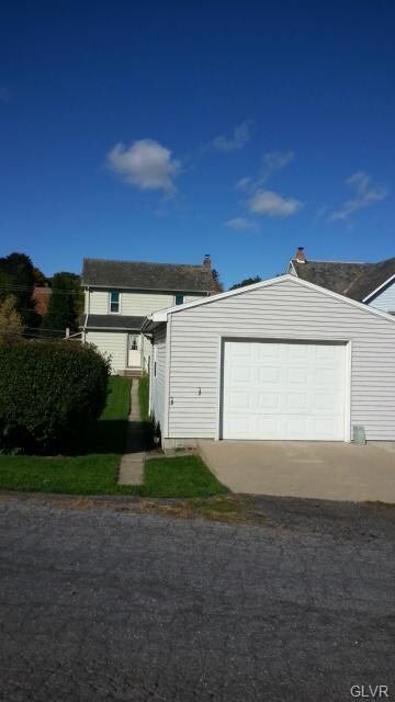 Rear and Garage