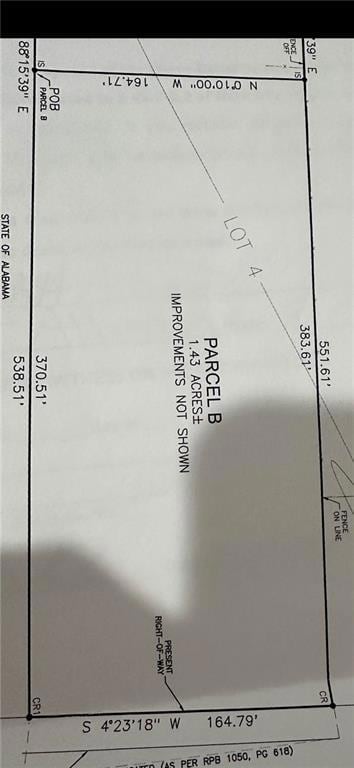 Survey map / technical document