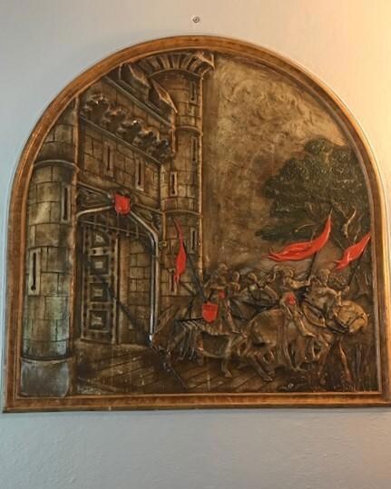 Bas Relief in Foyer
