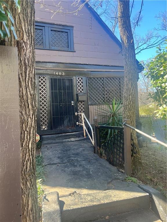 View of property entrance