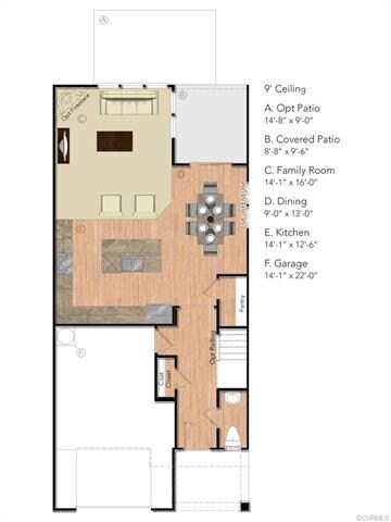 FIRST FLOOR - This home includes the fireplace in 