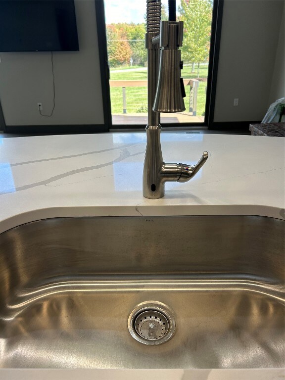 deep stainless steel sink