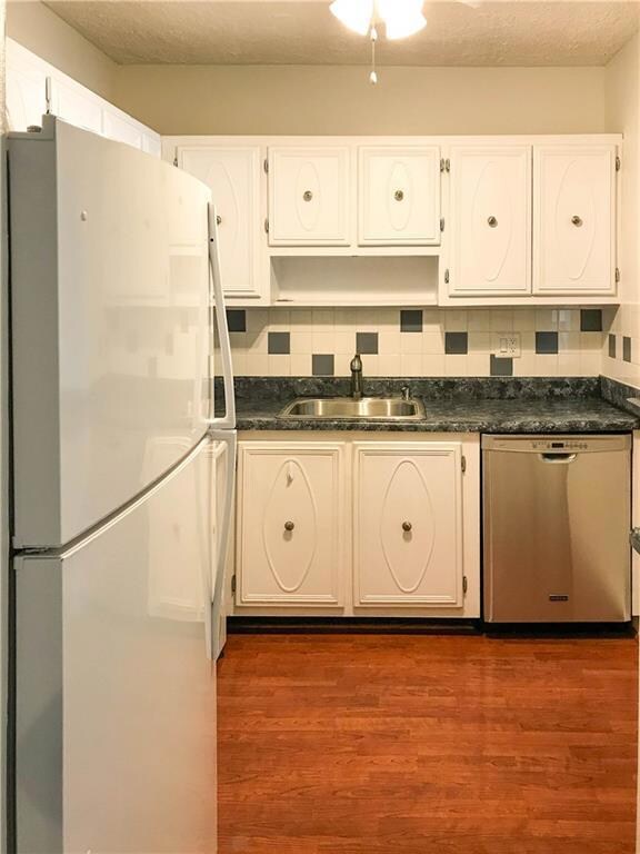 Kitchen view from the entrance way