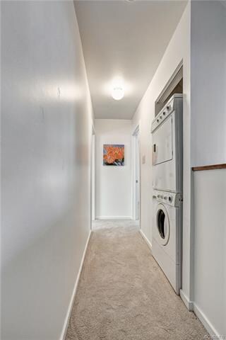 How convenient to have the washer and dryer on the