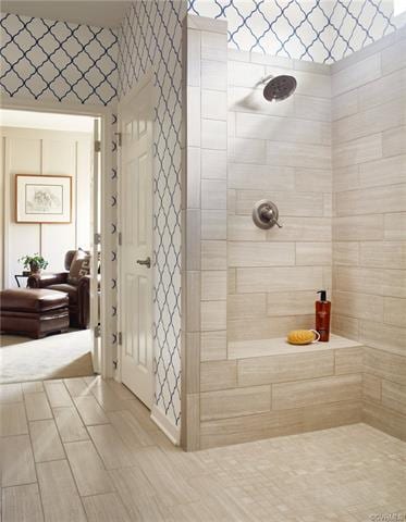 Example: Shenandoah Owners Bath Infinity Shower