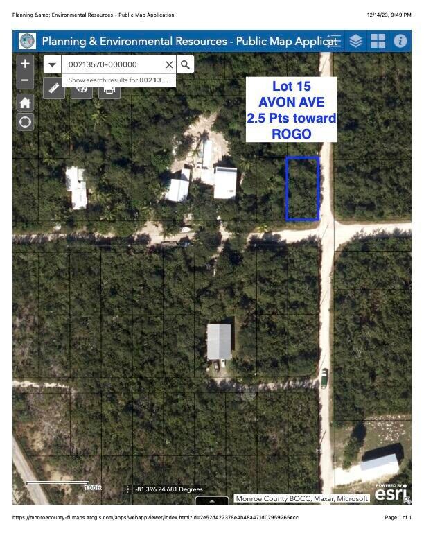 Planning & Environmental Resources -