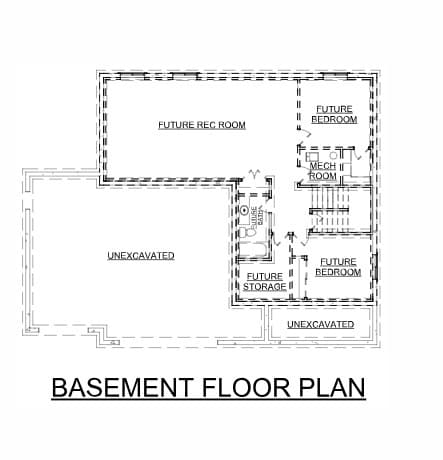 View of home floor plan