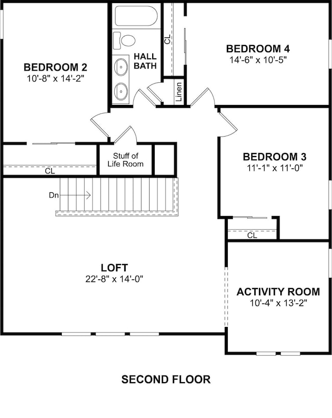 The Zambezi II floor plan by K. Hovnanian Homes. 2