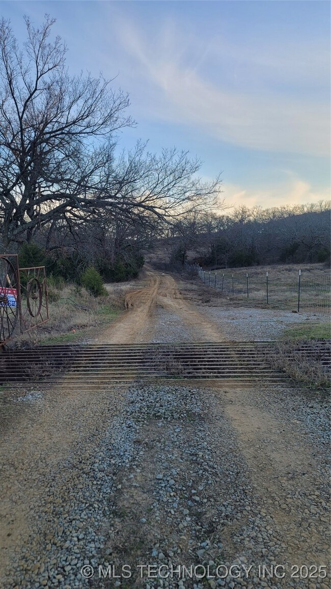 Cattle Guard Entrance to Tract 70 and 71