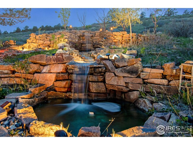 3-tier water feature