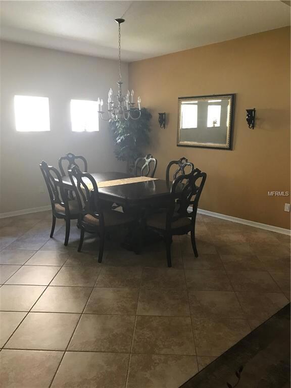 The formal dining room