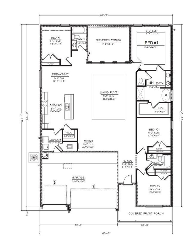 Destin D Floorplan