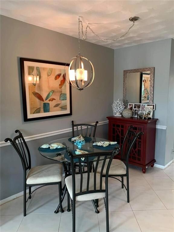 Dining area