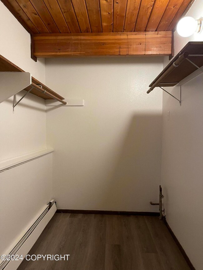 Large walk-in closet