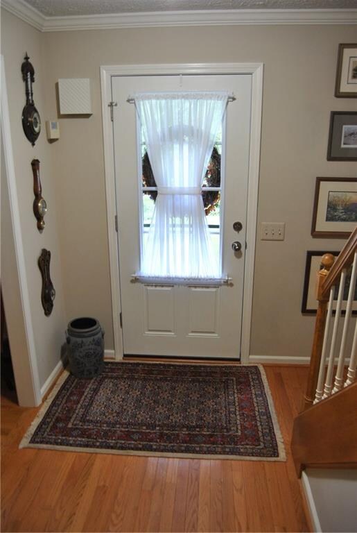 The Entry Foyer: The owner has replaced the origin