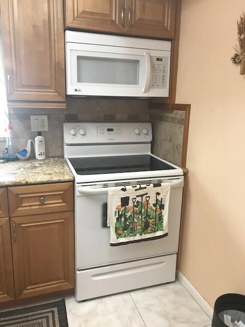 glass top stove with built in micro
