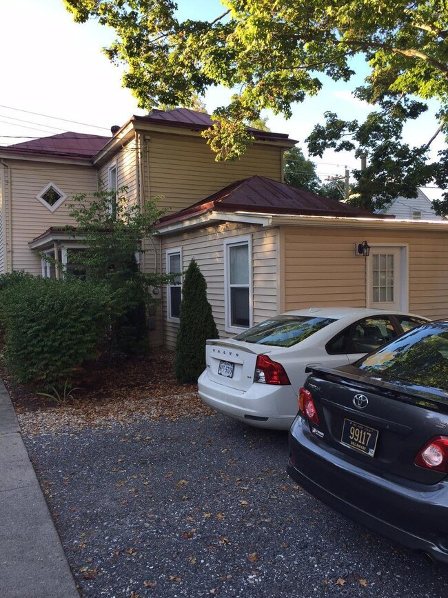 Rear exterior and parking