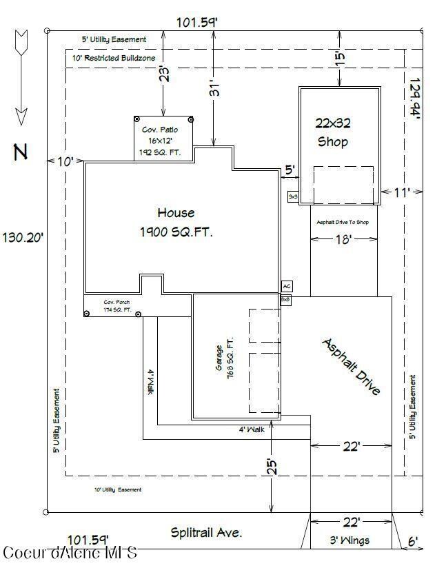8164 Splitrail Site Plan