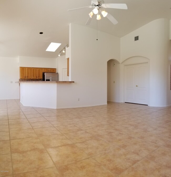 Great Room to Kitchen & Den