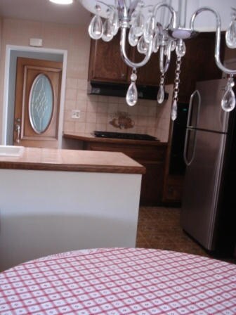 kitchen and dining