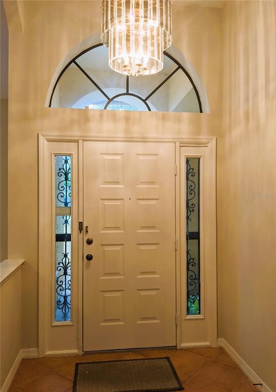 Welcoming foyer