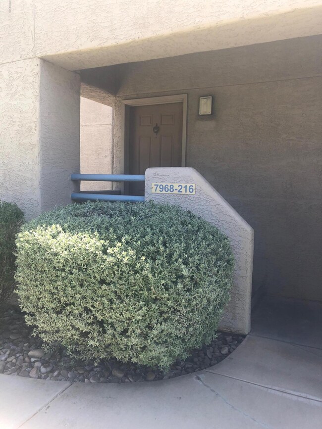 Condo front entrance